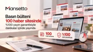 Basın bültenlerinin 100 mecrada tek ekrandan eş zamanlı yayını devreye alındı