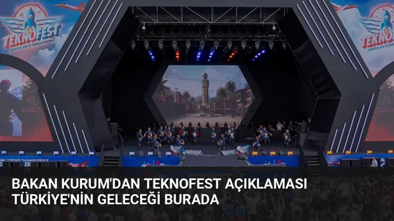 Bakan Kurum’dan Teknofest Açıklaması Türkiye’nin Geleceği Burada