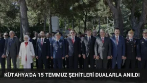 Kütahya’da 15 Temmuz Şehitleri Dualarla Anıldı