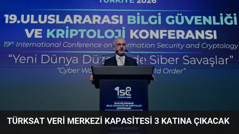 TÜRKSAT Veri Merkezi Kapasitesi 3 Katına Çıkacak